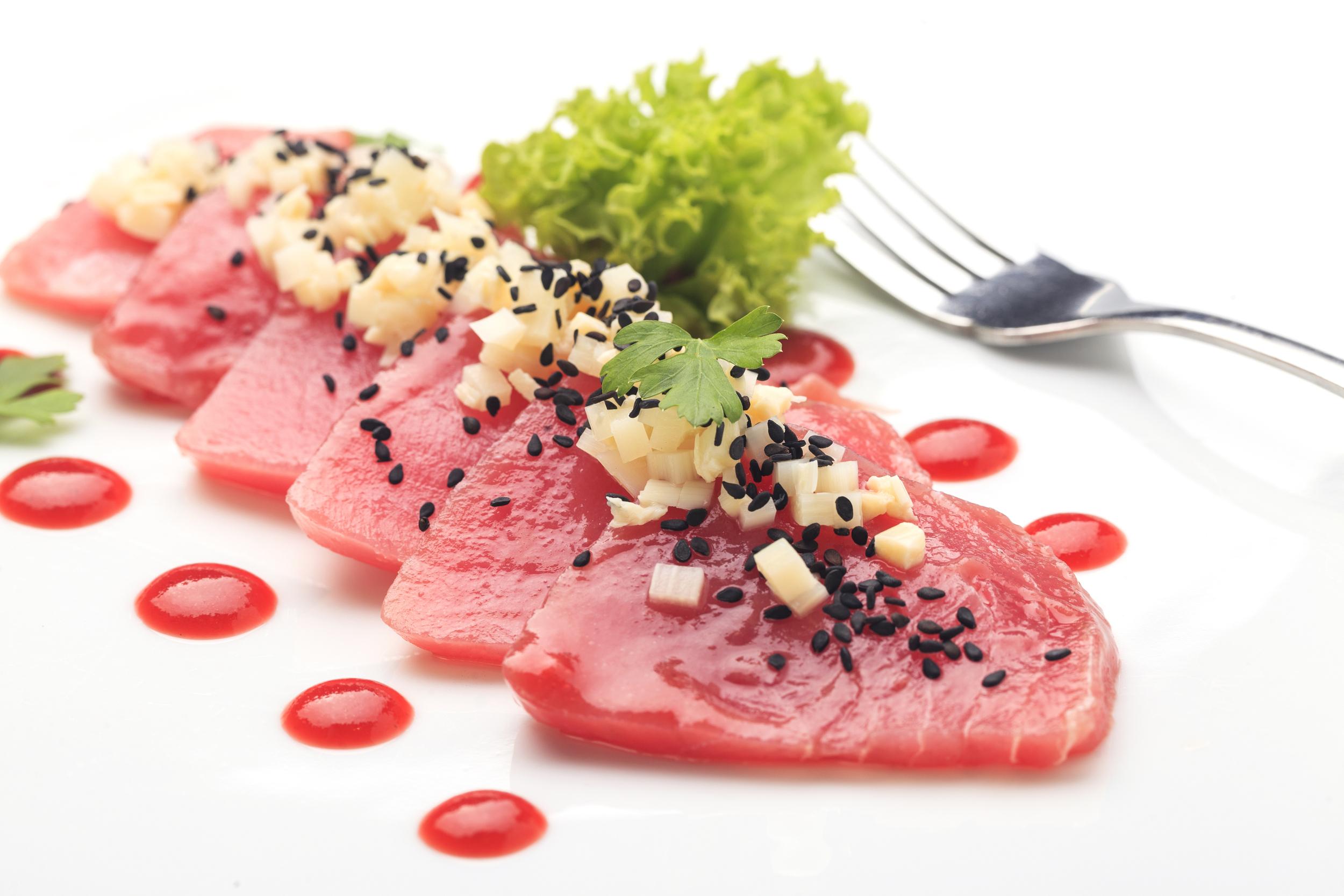 Hotel Regal Pacific ซานติอาโก ภายนอก รูปภาพ Tuna sashimi
